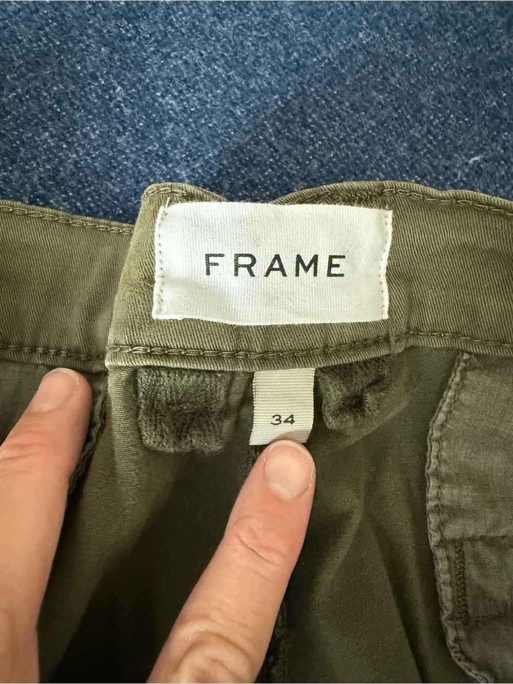 NWT - Frame Women’s Olive Green Pants - Size 34